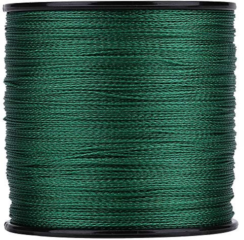 Geflochtene Angelschnur 300m, 4-Fach PE Angeln Schnüre Braided Salzwasser Monofile Angelschnur Superstarke Angelschnüre für Süßwasser und Salzwasser(8)