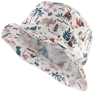 Sterntaler Fischerhut Safari - Jungen Sonnenhut für Schwimmbad und Strand - UV-Schutz 50+ Badehut - schnelltrocknend - Baby und Kinder Sommerhut - Baby Hut