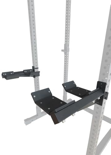 ATLETICA Kurzhantel Schalen Halterung Set | Einfache Entnahme von Kurzhanteln am Rack, Quer oder längst am Rack nutzbar