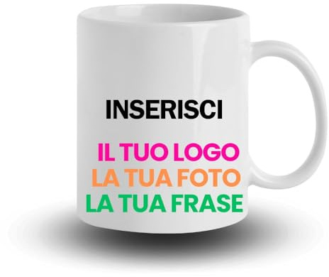 G.S.T. Design TAZZA PERSONALIZZATA, unica e originale con la tua foto, immagine, testo o dedica. Perfetta per casa, ufficio o come idea regalo, speciale per ogni occasione (2)