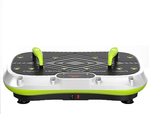 XRSMOU Plaque Vibrante Machine d'exercice,Plate-Forme De Fitness par Vibration D'entraînement du Corps Entier,Bluetooth,120 Niveaux,pour L'équipement D'entraînement À Domicile