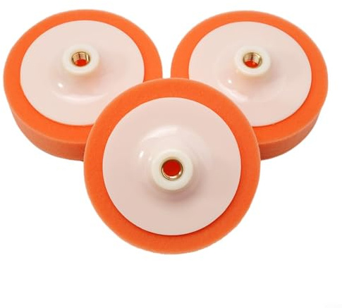 Esponja para pulir almohadillas para coches, 6 pulgadas de diámetro para un trabajo de pulido eficiente (3 piezas)