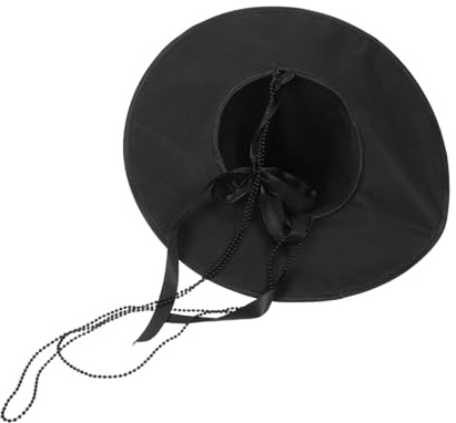 ibasenice Cappello da Palco Piatto e Vestibilità Sicura Struttura Robusta Cappelli da Cerimonia Tradizionali in Stile Coreano per Uomini per Spettacoli Storici e Costumi Hanfu