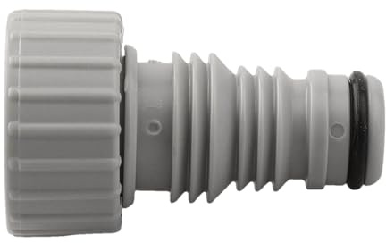 SPORTARC Drain Valve Adaptor, Spa Drain Adapter, Hose Connector for 2021+, Prevents Leaks, Easy Water Emptying, Gray Plastic Part