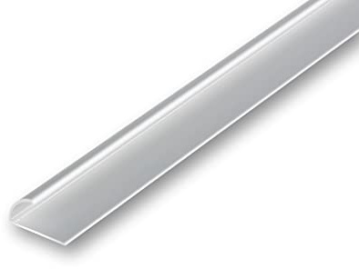 (7,39EUR/m) Teppichklemmprofil silberfarben 1000 mm selbstklebend Kantenschutz Profil Abschlussprofil Randschutzprofil
