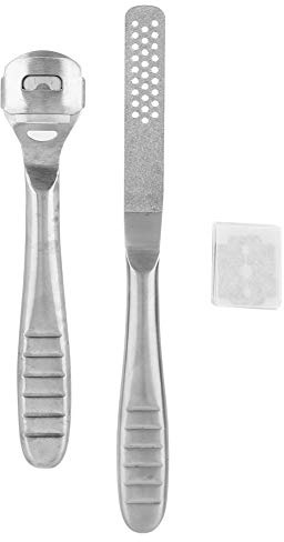 Weikeya Removedor de cutículas Impermeables ,19 , 3cm 14 . 8cm Cuchillo DE Cuadrada DE Cuchillo PEDICURA LA AFILA DE Callus con EL Acero Inoxidable