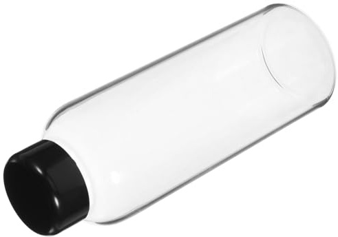 Botella Vidrio de Alta Capacidad para Bebidas Frías para Senderismo y Picnic Transparente y Sellada Botella Portátil y Reutilizable para Uso Exterior