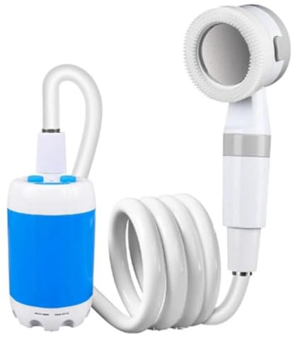 HUFACAI Artefact de bain extérieur, dortoir pratique, fournitures de camping, douche, douche sans fil, douche rechargeable portable