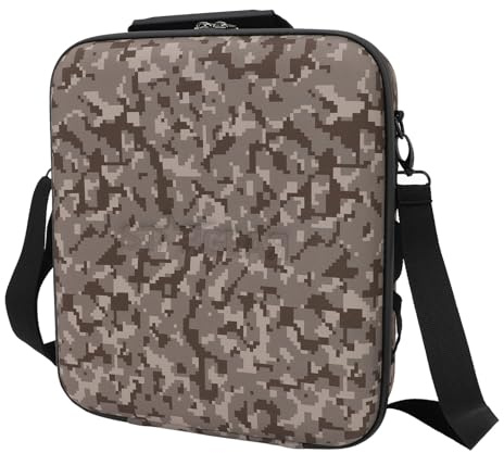 outdoorm Custodia rigida per satellite Custodia rigida protettiva per parabola satellitare portatile leggera e resistente alla pioggia per viaggi in campeggio