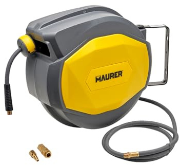 Avvolgitubo Automatico ARIA 20MT + 2MT - 8X12mm - Per utensili pneumatici - MAURER