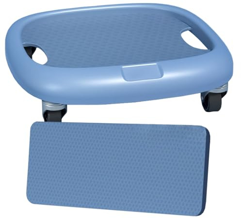 Roue à rouleaux abdominaux | Entraîneur abdominal rotatif à 360 degrés avec tapis | Équipement d'entraînement de base pour la force de la taille, les exercices de fitness, la salle de gym à domicile
