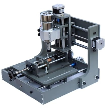 4-Achsen-USB-CNC-Fräser 2020 300 W CNC-Graviermaschine for geprägte runde Skulpturen, PVC-Rahmen, 3-Achsen-Holz-PCB-PVC-Fräsmaschine Für Anfänger und Heimwerker(4 Axis)