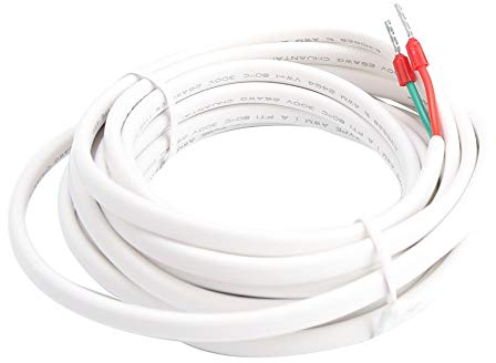 DEWIN Floor Temperature Sensor, Underfloor Heating Floor Probe Underfloor Heating Thermostat Accessory Floor Temperature Sensor Probe Cable 3 Meters