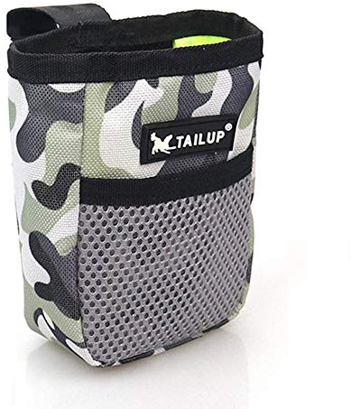 Sac de Dressage pour Chien, Sac à Friandises, Sac de Nourriture Multifonctionnel avec Clip Poches de Formation d'animal pour Sortir Pochette de Rangement pour Chiens Excréments