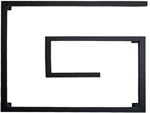 Scaldasalviette Elettrico da 59 W con Interruttore A LED, Radiatore Termoarredo Elettrico da Bagno A Parete, Portasciugamani Elettrico A Temperatura Costante in Acciaio Inossidabile 304,Hardwired