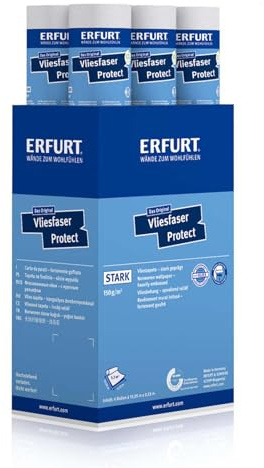 Erfurt Vliesfaser Protect 212 Vliestapete 10.05X0.53 Strukturtapete 6 Rollen 1004320