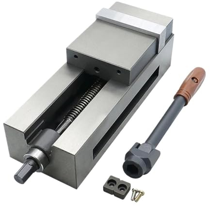 4-Zoll-Präzisionsschraubstock, robuste Werkzeugmaschine mit integriertem Winkel for Fräsmaschinen