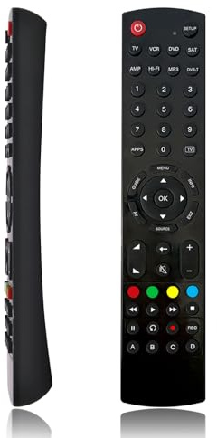 Universal Remote Control for Samsung, LG, Sony, Hisense, TCL, Toshiba, Panasonic, Sharp, JVC, Philips, Hitachi, Haier TV, Simple Setup