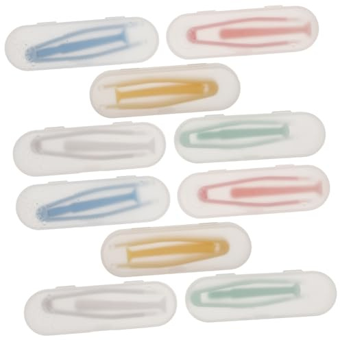 VALICLUD 5sets Tool Kit Non-Slip Suction Cup Remover Lens Tweezers for Travel Daily Use