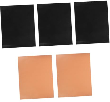 Milisten 5pièces Lot de Tapis De Cuisson Antiadhésifs pour Barbecue Et Four Réutilisables Et Sûrs