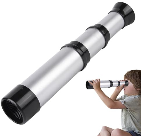 Generic Pirate Telescope - Foldable Toy Reach, Pocket Spyglass Viewer | Waterproof Waterproof Earthpiece Handy, Educational Science Gadgets for Kids