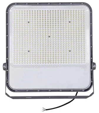 SILAMP Projecteur LED Extérieur 500W IP65 120 lm/W Gris - Blanc Froid 6000K - 8000K