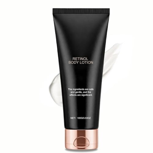 Retinol Body Lotion,Crème visage au rétinol, crème hydratante anti-âge pour le jour et la nuit pour femmes et hommes, crème visage au collagène réduit les rides et la sécheresse
