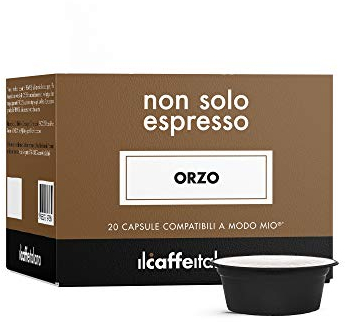 Il Caffè Italiano Capsule Compatibili con A Modo Mio Orzo - 80pz | Capsule Compatibili con A Modo Mio Il Cereale Più Antico Al Mondo | Made In Italy | Frhome