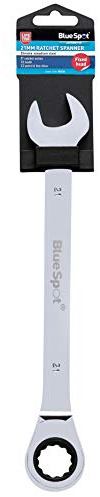 Blue Spot Tools 05116 21mm Chrome Vanadium Ratchet Spanner Fixed Head