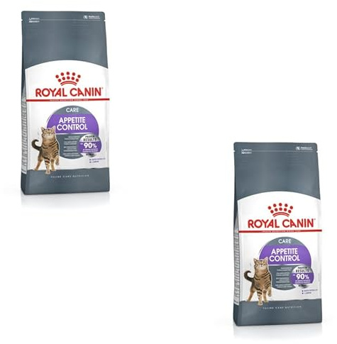 Royal Canin Appetite Control Care | Doppelpack | 2 x 400 g | Trockenfutter für ausgewachsene Katzen | Empfohlen zur Kontrolle des Bettelverhaltens | Auch für kastrierte Katzen