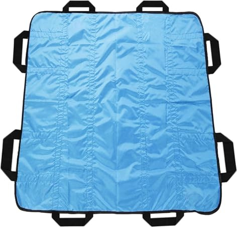 Positioning Bed Pad with Handles 48 X 40 Incontinence Mattress Transfer Sheet Underpad Straps for Easy Lift & Transfer Reusable Washable Hospital Quality