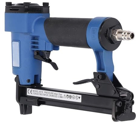 Pneumatic Staple Gun Kit, NPT1/4in Inlet Port Air Nailer Gun for 21 Staple 1/4in 5/16in 3/8in 1/2in 5/8in Staple Woodworking Projects, Upgraded Release Latch, for Cork Projects