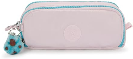 Kipling Gitroy - Estuche metálico para lápices, color rosa