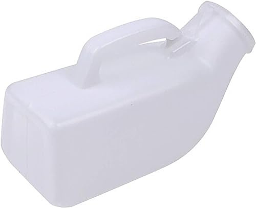 Urinaux pour hommes, Urinoir portable de 1000ml, dispositif de collecte d'urine avec couvercle à clipser
