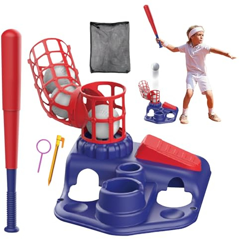T Ball Set pour enfants | Jouet de baseball pour petit enfant - Ensemble de balles T pour enfants âgés de 3 à 8 ans - Jeu de baseball T--Shug - Jeu éducatif