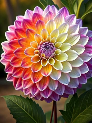Dalias Rizomas.Hojas altas y grandes. Tolera el frío. ideal para embellecer el paisaje. （NVNJHJN）.-2 Rizomas-B