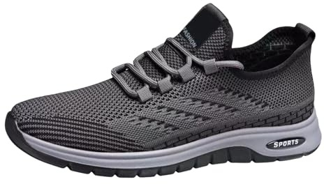 Tränare herr sommar Slip On Mesh träningsskor lätta sportskor snörning ortopedisk arbetssko andningsbara halkfria vardagliga skor utomhus bekväma sneakers för löpning promenader