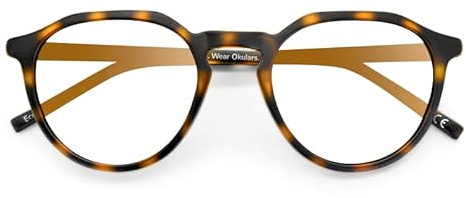 Okulars® Eco Pacific PET Riciclato - Occhiali Filtro Anti Luce Blu da Riposo - Uomo e Donna