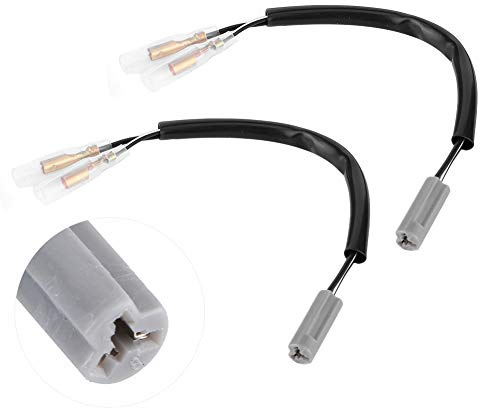 Blinker Fahrrad Fahrradblinker MT07 Blinker-Adapterstecker, Motorrad-Blinker-Adapter, Ersatz für YZF‑R6 YZF‑R1 FZ6 FZ10