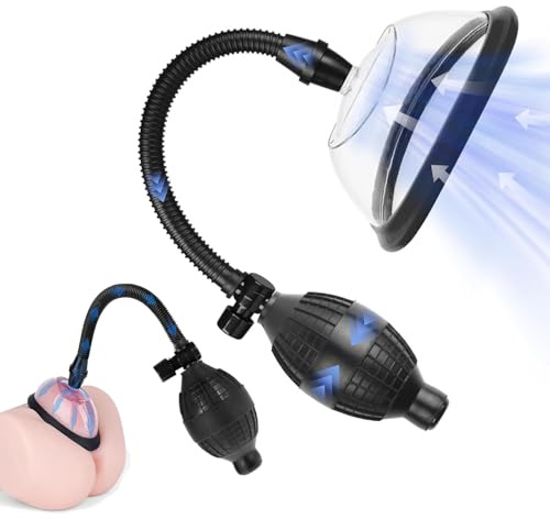 NURCIX Nippelsauger Vagina Pumpe Set 2 pcs Klitoris Saugen Brustwarzensauger Vaginasauger Klitorissauger Brustmassagegerät Vakuum Pussy Pump Sexspielzeug für Frauen Paare
