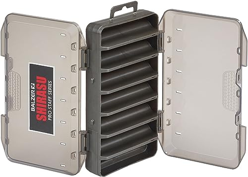 Balzer Shirasu Wobblerbox mit UV-Schutz - Doppelseitige Angelbox für Wobbler