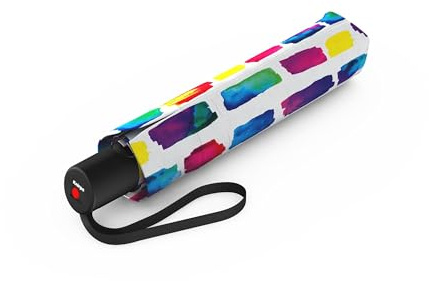 Knirps A.200 Medium Duomatic fickparaply, create crystal, Mittel, Sportig