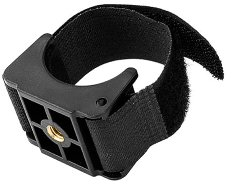 Sarini Taschenlampenhalterung mit Clip,verstellbar,multifunktional, Griffständer,Stativhalterungen,Angellichthalter für 20 mm bis 50 mm Taschenlampe