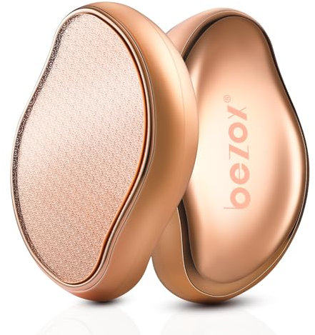 BEZOX 2in1 Lima per Piedi in Nano Vetro per Una Rimozione Delicata di Calli e Duroni, Lima per Talloni Screpolati, Rimuove e Ammorbidisce la Pelle con Calli e Talloni Screpolati
