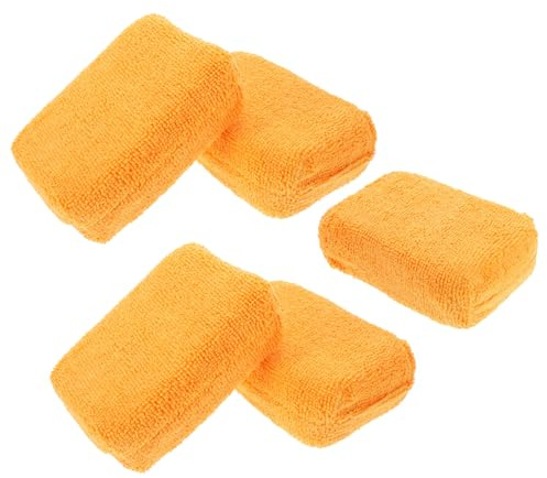 Cabilock 5 Pezzi Tamponi per Lucidatura Auto per Applicatore per Lucidatura e Pulizia per Auto e Domestico Efficienza Massima e Risultati Eccellenti