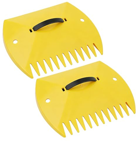 Qukoielly Rastrello per raccogliere foglie, per raccogliere foglie, per prato, prato, prato, prato, , rifiuti all'aperto