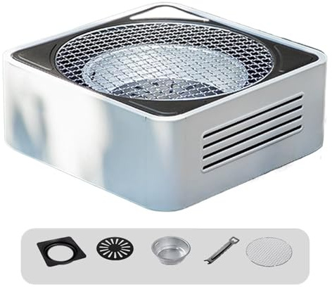 Portable Charcoal Barbecue Grill Multifunctional Tabletop BBQ for Outdoor Cooking Camping & Picnics Easy Lever Handle Perfect for Backyard Gatherings