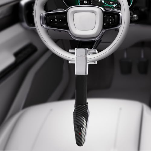 Lenkradschloss mit Alarm,Lenkradkralle für Auto Lenkradsperre Mit 2 Schlüssel,130dB für Autos, Lieferwagen, Lastwagen, SUV