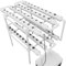 Hydroponic Grow Kit, sistema di coltivazione a doppio strato, 72 posizioni, sistema di coltivazione in PVC, con irrigazione automatica, sistema idroponico Soilless per giardino, balcone, coltivazione