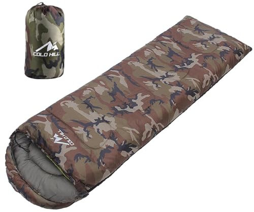Winterschlafsack Outdoor Mit Kompressionssack, Wasserdicht Und Warm Schlafsack Camping Deckenschlafsack Für Rucksackreisen, Wandern Und Camping